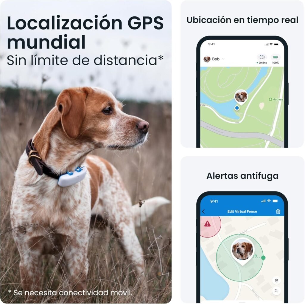 TRACTIVE GPS Perros Localización